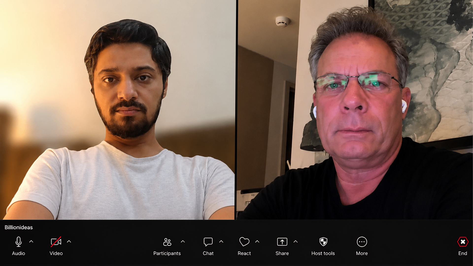 Billionideas one-on-one consultation with a client.